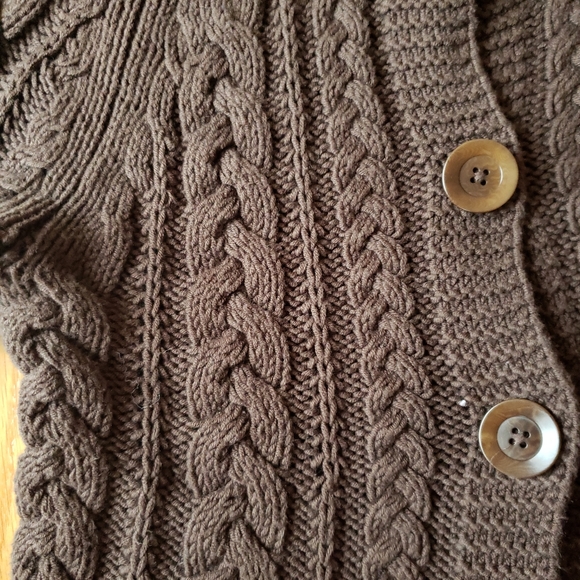GAP CABLE KNIT CARDIGAN - Picture 4 of 5